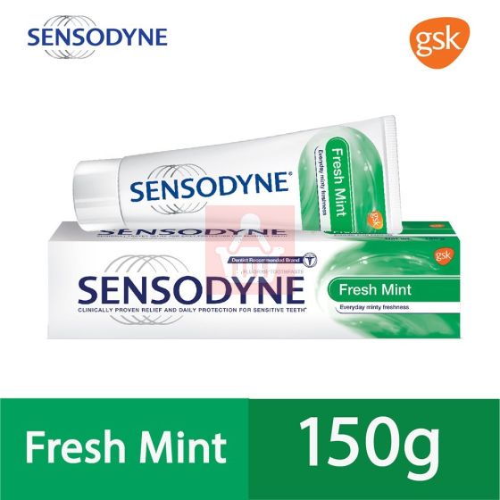 Sensodyne - Fresh Mint Fluoride Toothpaste - 150gm
