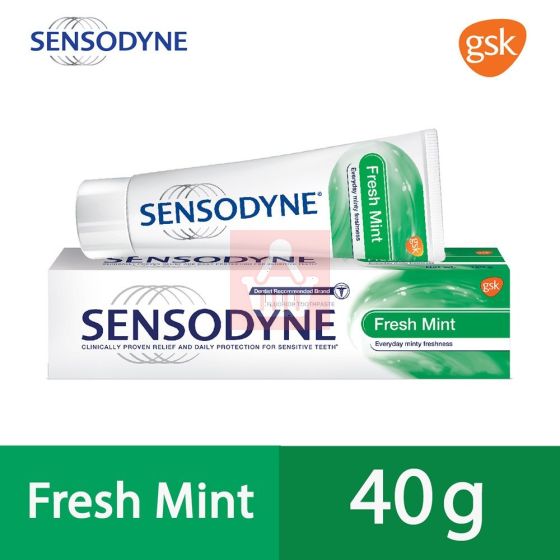 Sensodyne - Fresh Mint Fluoride Toothpaste - 40gm