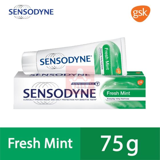 Sensodyne - Fresh Mint Fluoride Toothpaste - 75gm