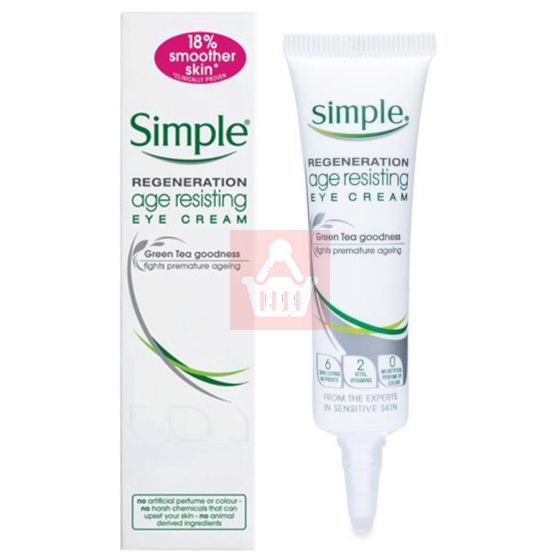 Simple Regeneration Age Resisting Eye Cream - 15ml