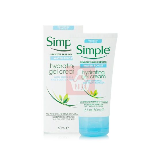 Simple Water Boost Hydrating Gel Cream - 50ml