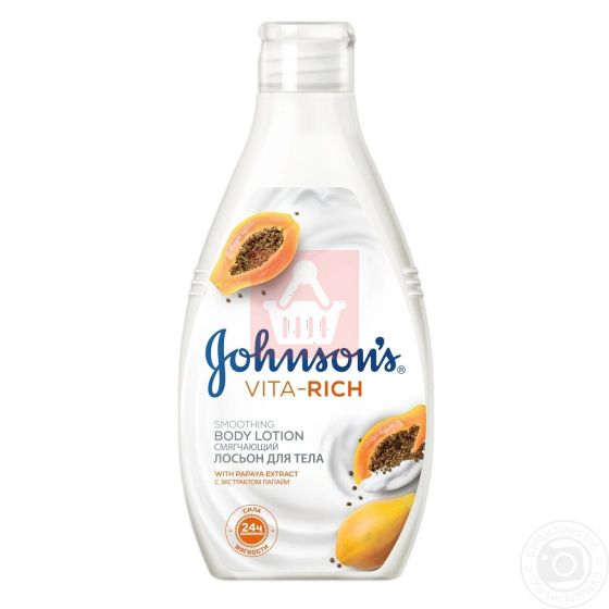 Johnson's Body Lotion Vita-Rich Smoothing Papaya - 400ml