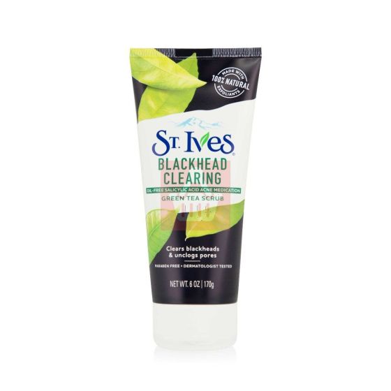 St. Ives Blackhead Clearing Green Tea Scrub - 170gm