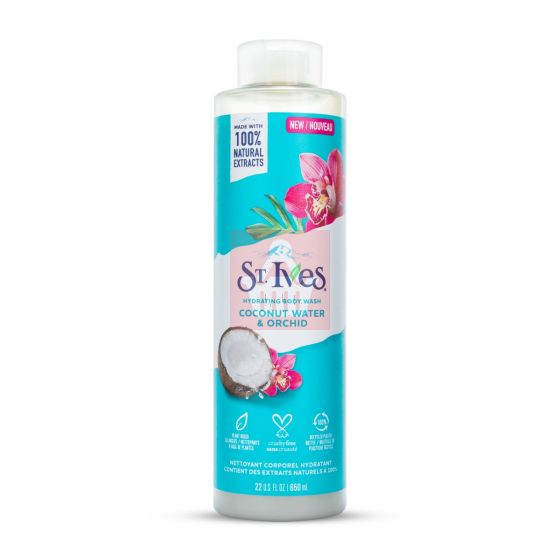 St. Ives Coconut Water & Orchid Hydrating Body Wash 650ml