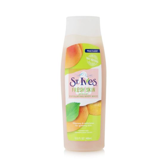 St. Ives Fresh Skin Apricot Exfoliating Body Wash - 400ml