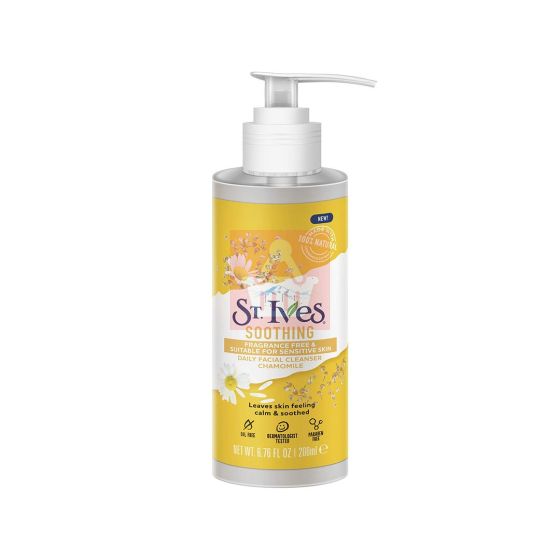 St. Ives Soothing Daily Facial Cleanser CHAMOMILE 200ml
