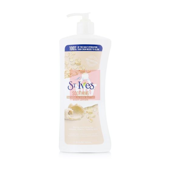 St. Ives Soothing Oatmeal & Shea Butter Body Lotion - 621ml