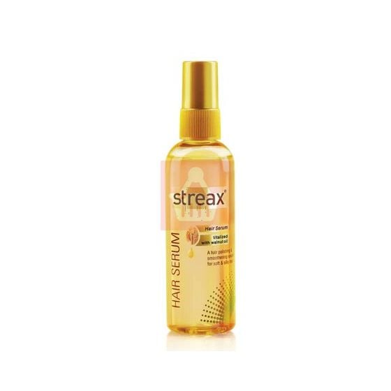 Streax Vitalized With Walnut Oil Hair Serum - 90ml