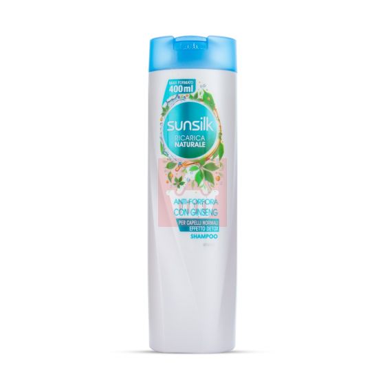 Sunsilk Natural Recharge Ginseng Anti Dandruff Shampoo 400ml