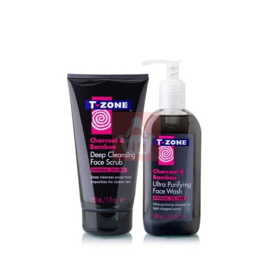 T-Zone Combo Offer - Ultra Purifying Face Wash & Deep Cleansing Face Scrub