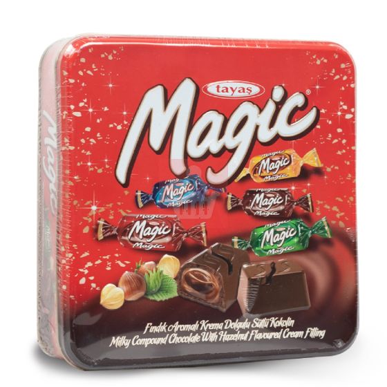 Tayas Magic Milky Hazelnut Assorted Chocolate Tin Box 700gm