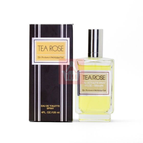 Tea Rose - Perfume For Women Spray - 4.0oz (120ml) - (EDT)