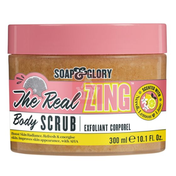 Soap & Glory The Real Zing Body Scrub- 300ml