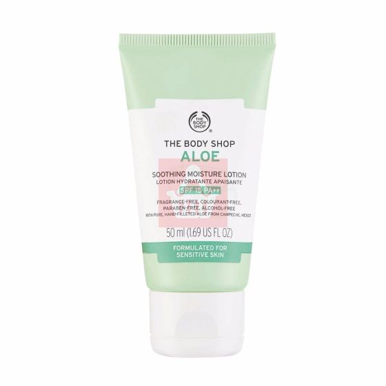 The Body Shop Aloe Soothing Moisture Lotion SPF - 15 - 50 ml