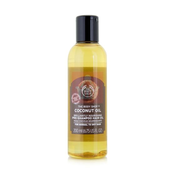 The Body Shop Brilliantly Nourishing Pre-Shampoo Coconut Hair Oil - 200ml