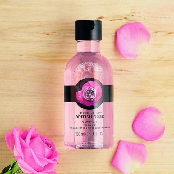 The Body Shop British Rose Shower Gel - 250ml