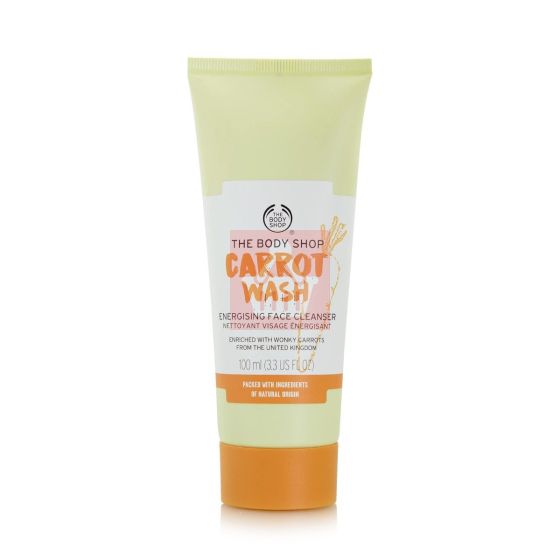 The Body Shop Carrot Wash Energising Face Cleanser - 100ml