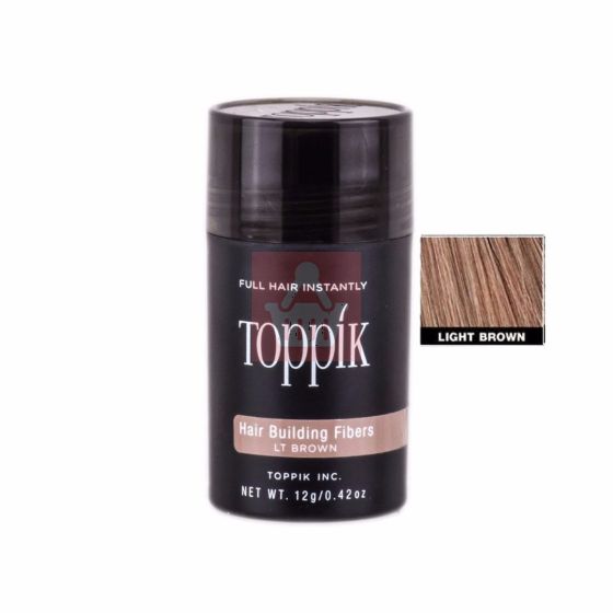 Toppik - Hair Building Fibers - LT Brown - 3gm