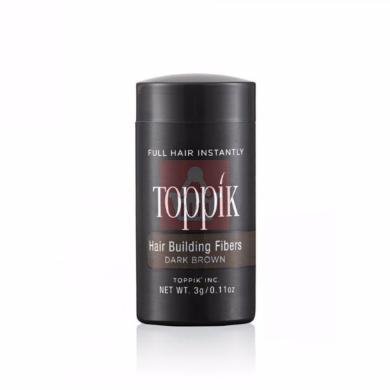 Toppik Hair Building Fibers - Travel - 3gm - Dark Brown