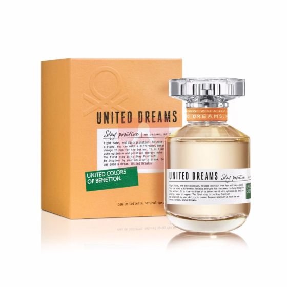 United Colors of Benetton Stay Positive EDT For Women - 80 ML