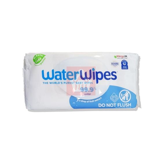 WaterWipes Original Baby Wipes 60pcs Pack
