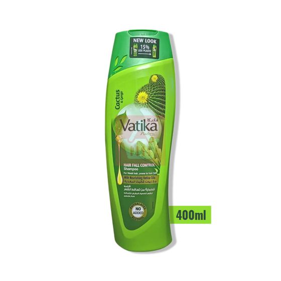 Dabur Vatika Naturals Cactus & Gergir Hair Fall Control Shampoo 400ml