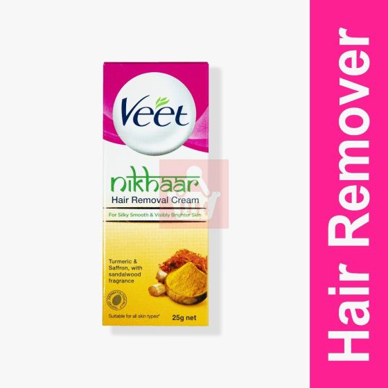 Veet - Hair Removal Nikhar Cream For Silky Smooth & Brighter Skin - 25g