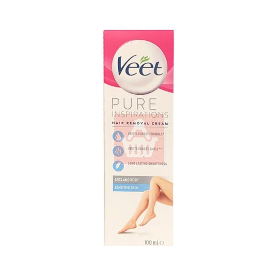 Veet Pure Inspirations Hair Removal Cream for Normal Skin 100ml