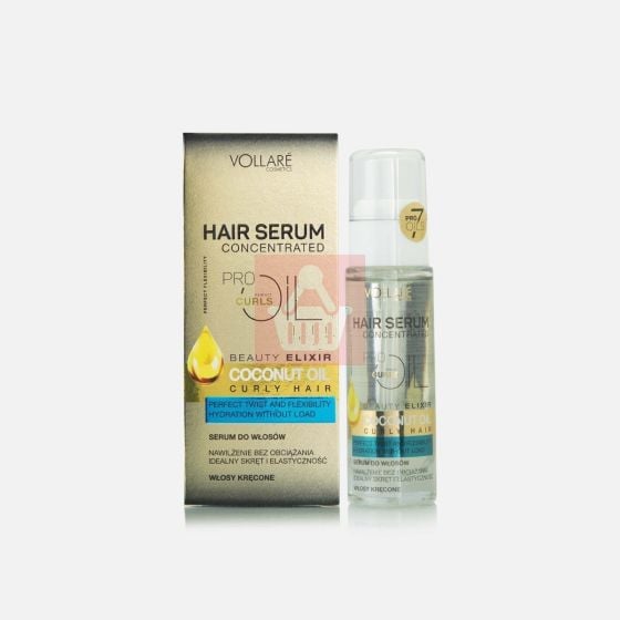 Vollare Coconut Oil Concentrated Hair Serum For Curly Hair- 30ml