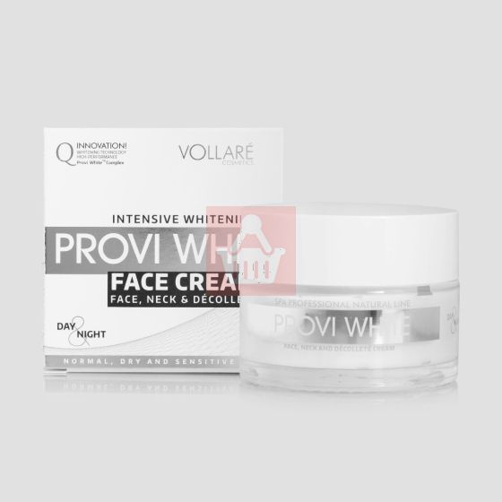 Vollare Intensive Fairness Whitening Day & Night Cream For Normal, Dry & Sensitive Skin - 50ml