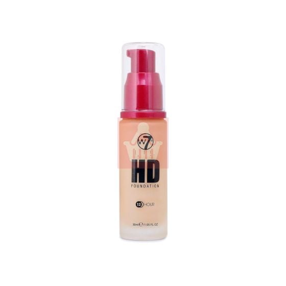 W7 12 Hour HD Foundation - Creme Brule - New Ultra Smooth Full Coverage Formula