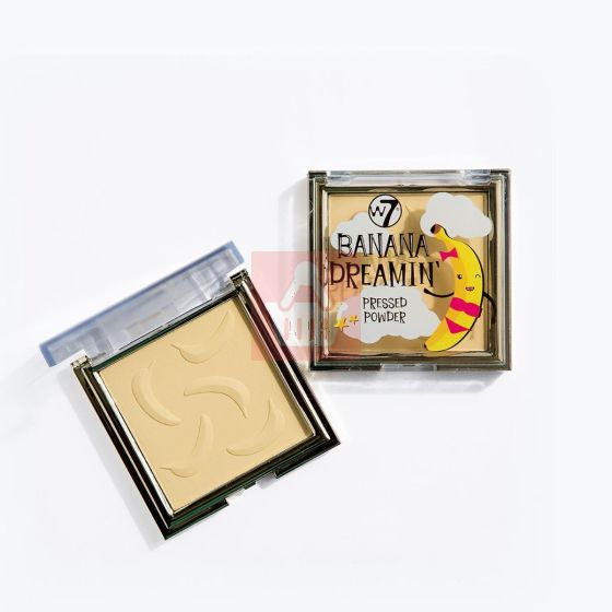 W7 Banana Dreamin' Pressed Powder - 6gm