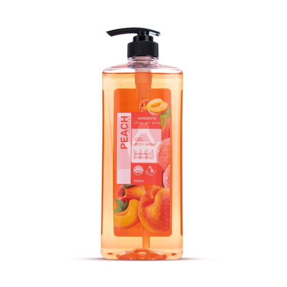 Watsons Peach Scented Gel Body Wash 1000ml