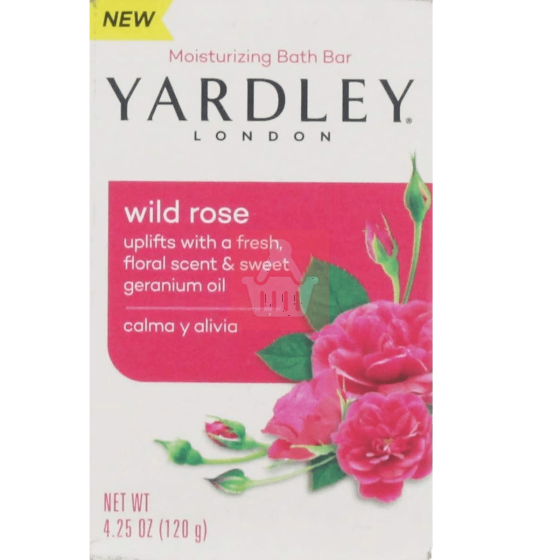 Yardley London - Moisturizing Soap 120gm - Wild Rose