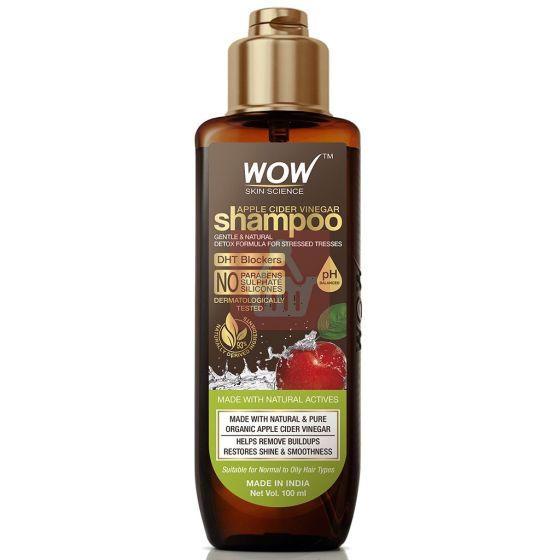 Wow Skin Science Apple Cider Vinegar Shampoo 100ml