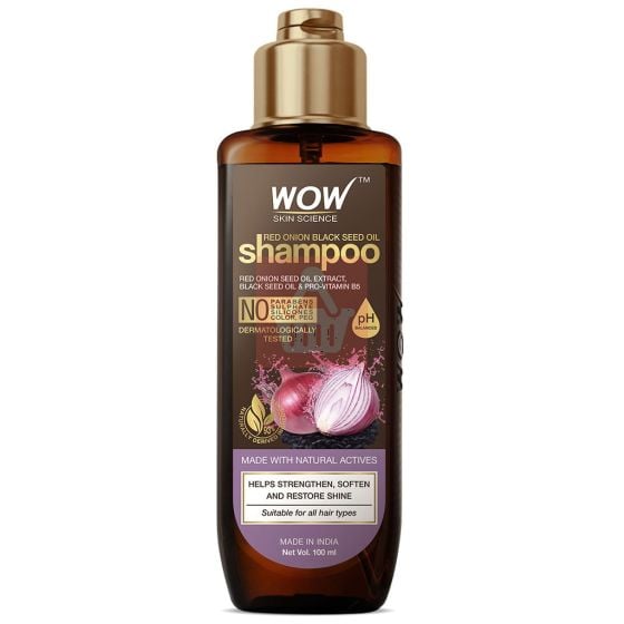 Wow Skin Science Onion Red Seed Oil Shampoo 100ml