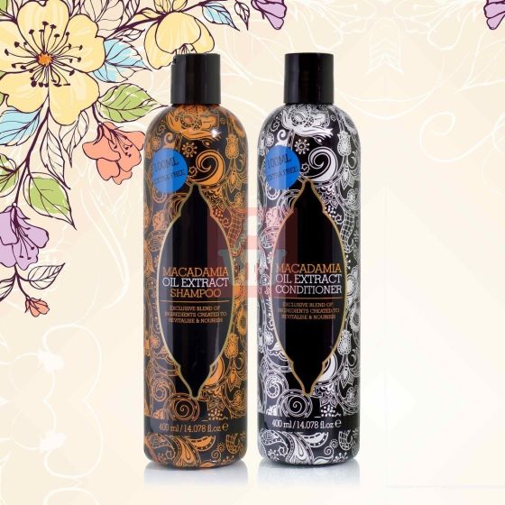 Xpel Combo Pack 04 - Macadamia Oil Extract Shampoo & Conditioner - 2 x 400ml