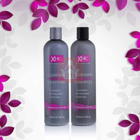 Xpel Combo Pack 05 - XHC Cleansing Charcoal Shampoo & Conditioner - 2 x 400ml