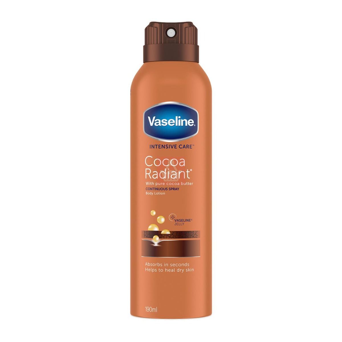 Vaseline Intensive Care Cocoa Radiant Spray body lotion