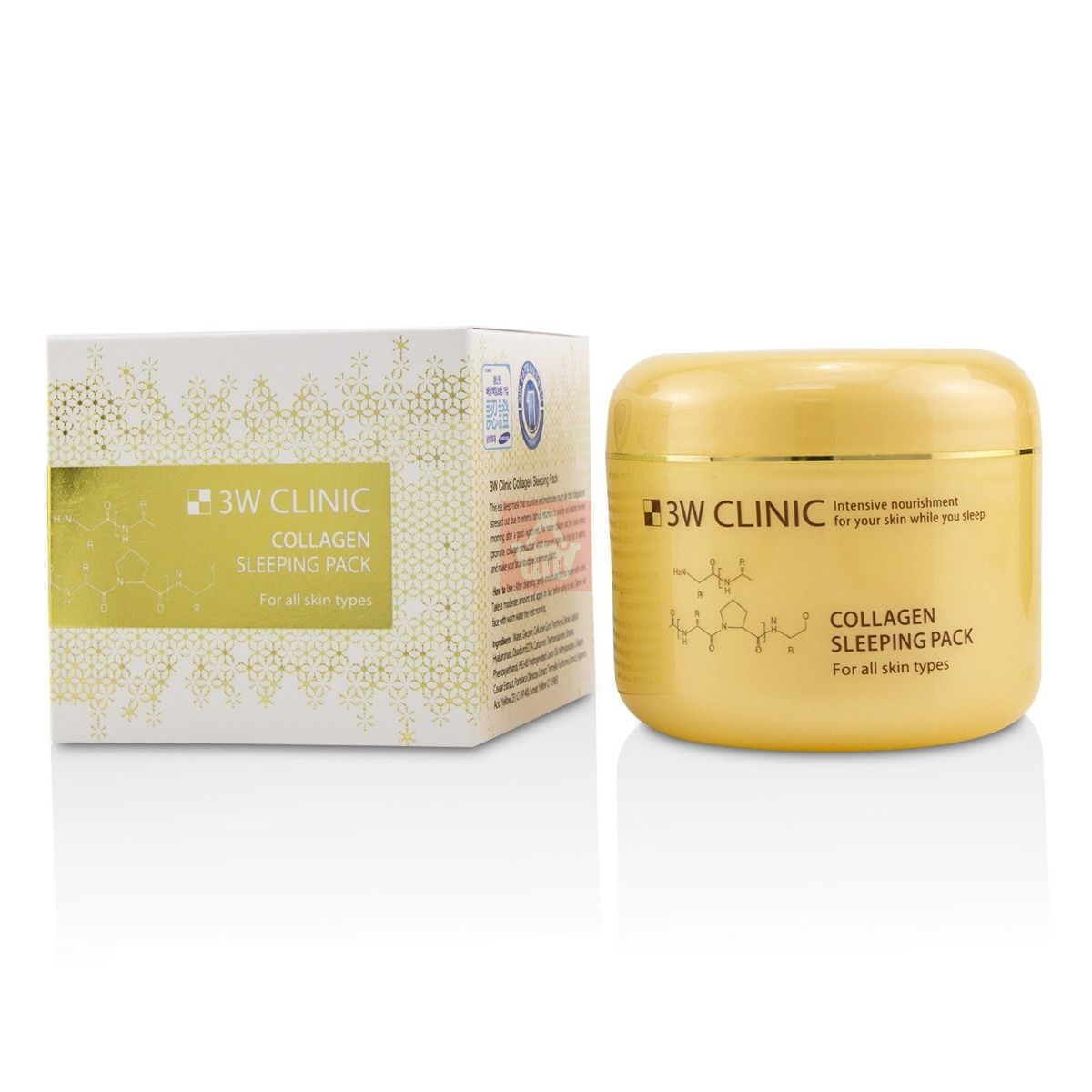 3W Clinic Collagen Sleeping Pack 100ml