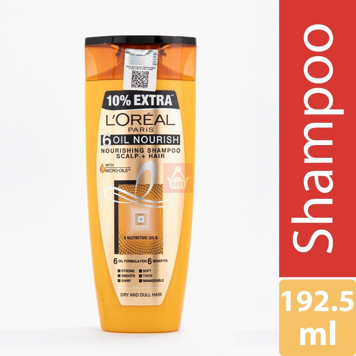 Loreal 6 Oil Nourishing Shampoo Scalp & Hair 192.5ml