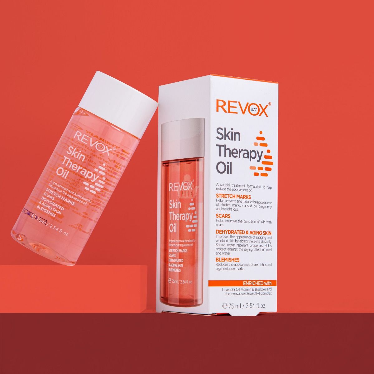 Revox Stretch Mark & Scar Removal Skin Therapy Oil 75ml