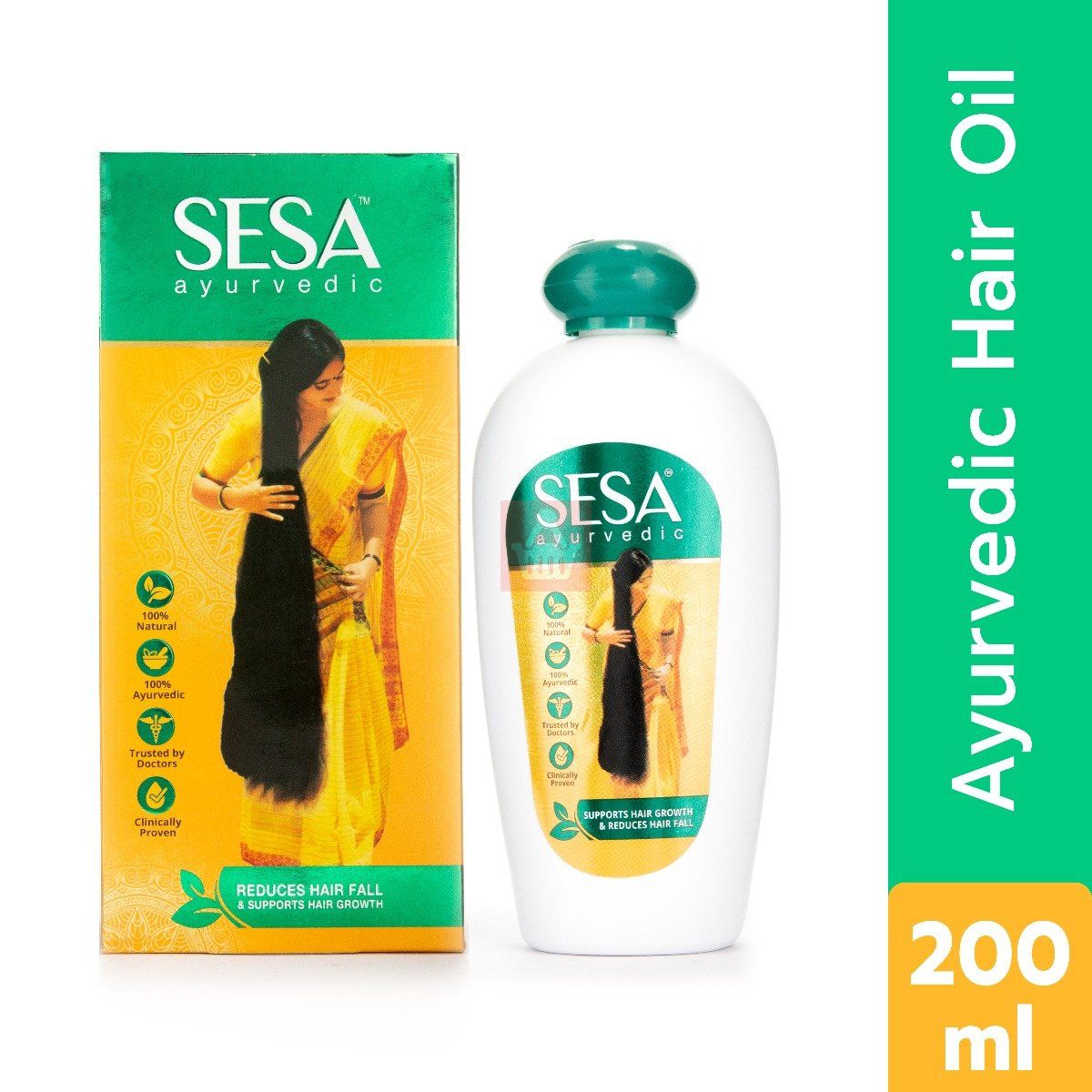 Sesa Ayurvedic Hair Oil Reduces Hair Fall - 200ml