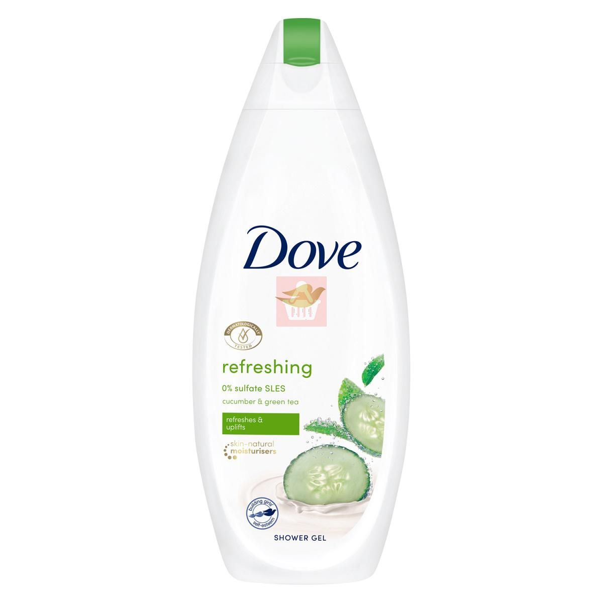 Dove Go Fresh Cucumber & Green Tea Refreshing Shower Gel 250ml