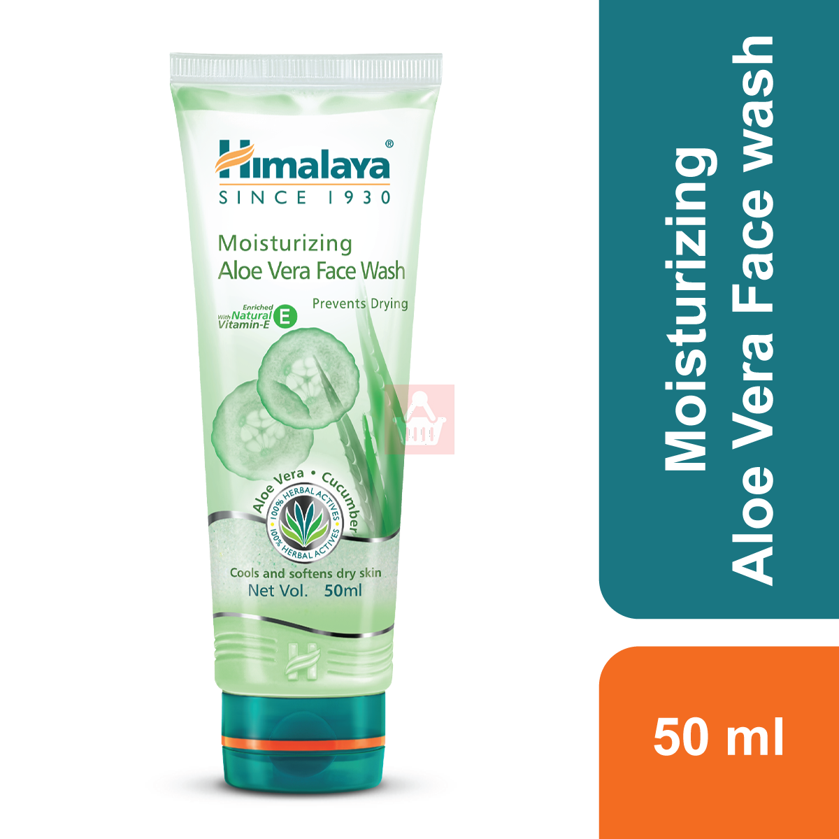 Himalaya Herbals Moisturizing Aloe Vera Face Wash 50ml