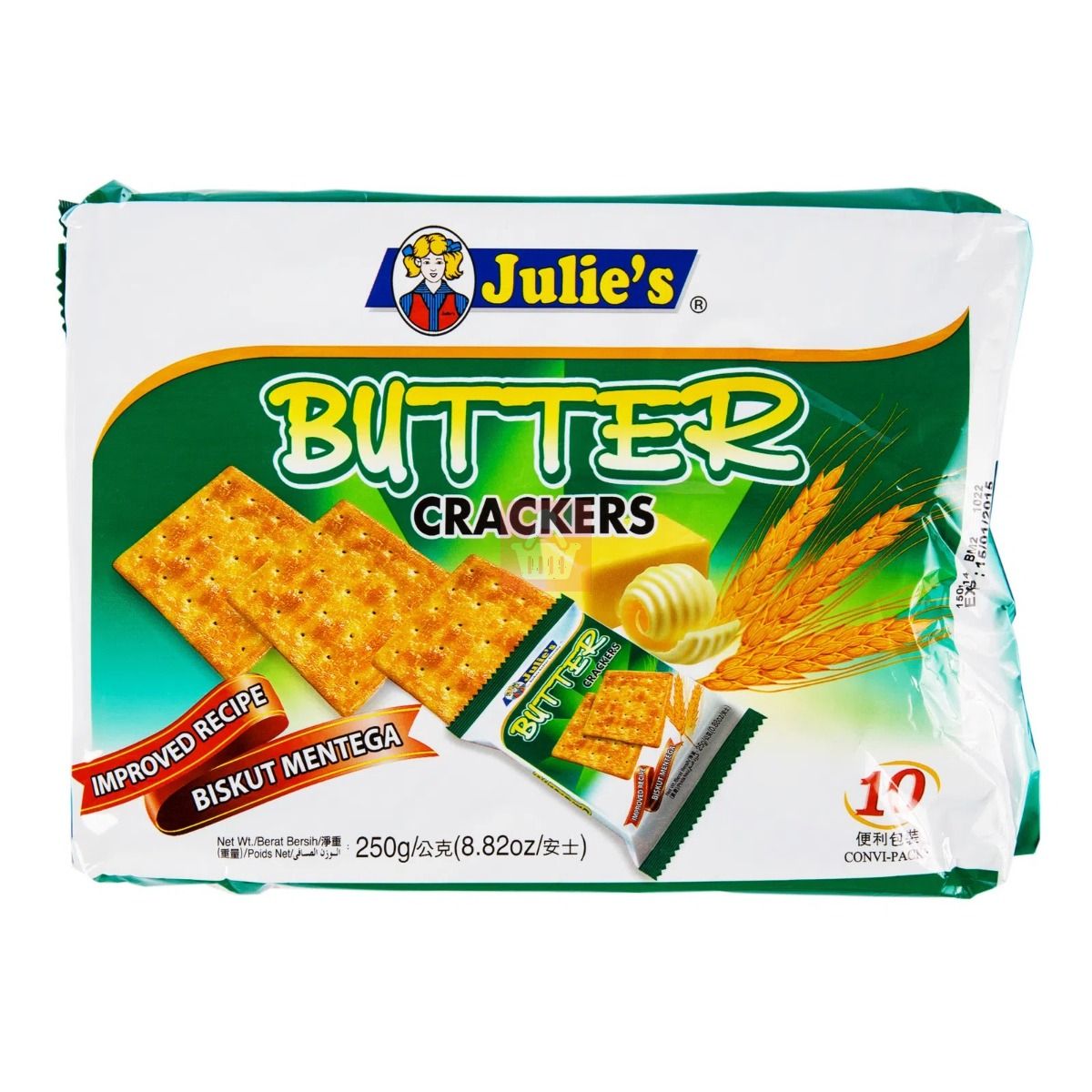 Julie’s Butter Crackers 250gm