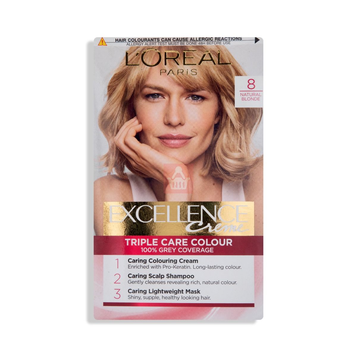 Loreal Excellence Creme Hair Color 8 Natural Blonde