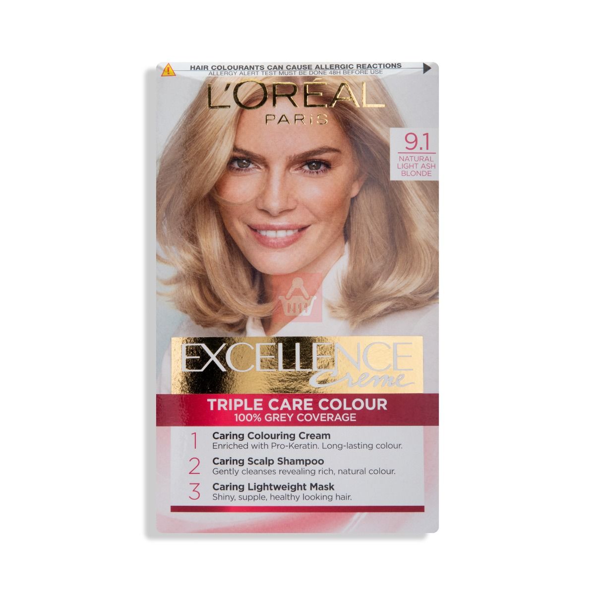 Loreal Excellence Creme Hair Color  Natural Light Ash Blonde
