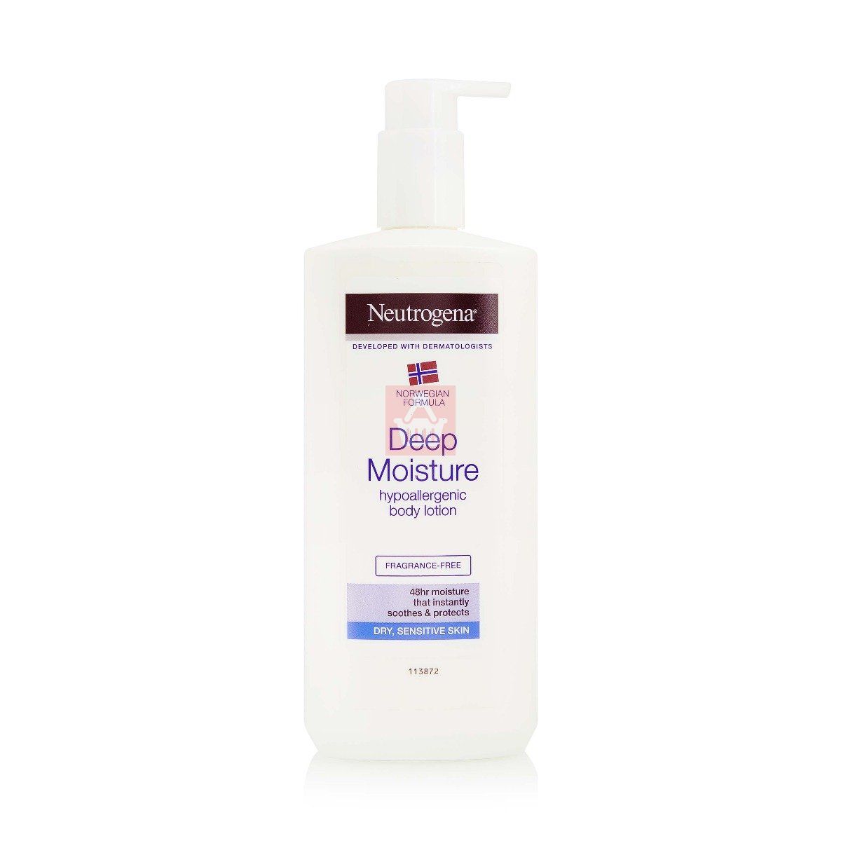 Neutrogena Hypoallergenic Deep Moisture Body Lotion For Dry & Sensitive Skin 400ml