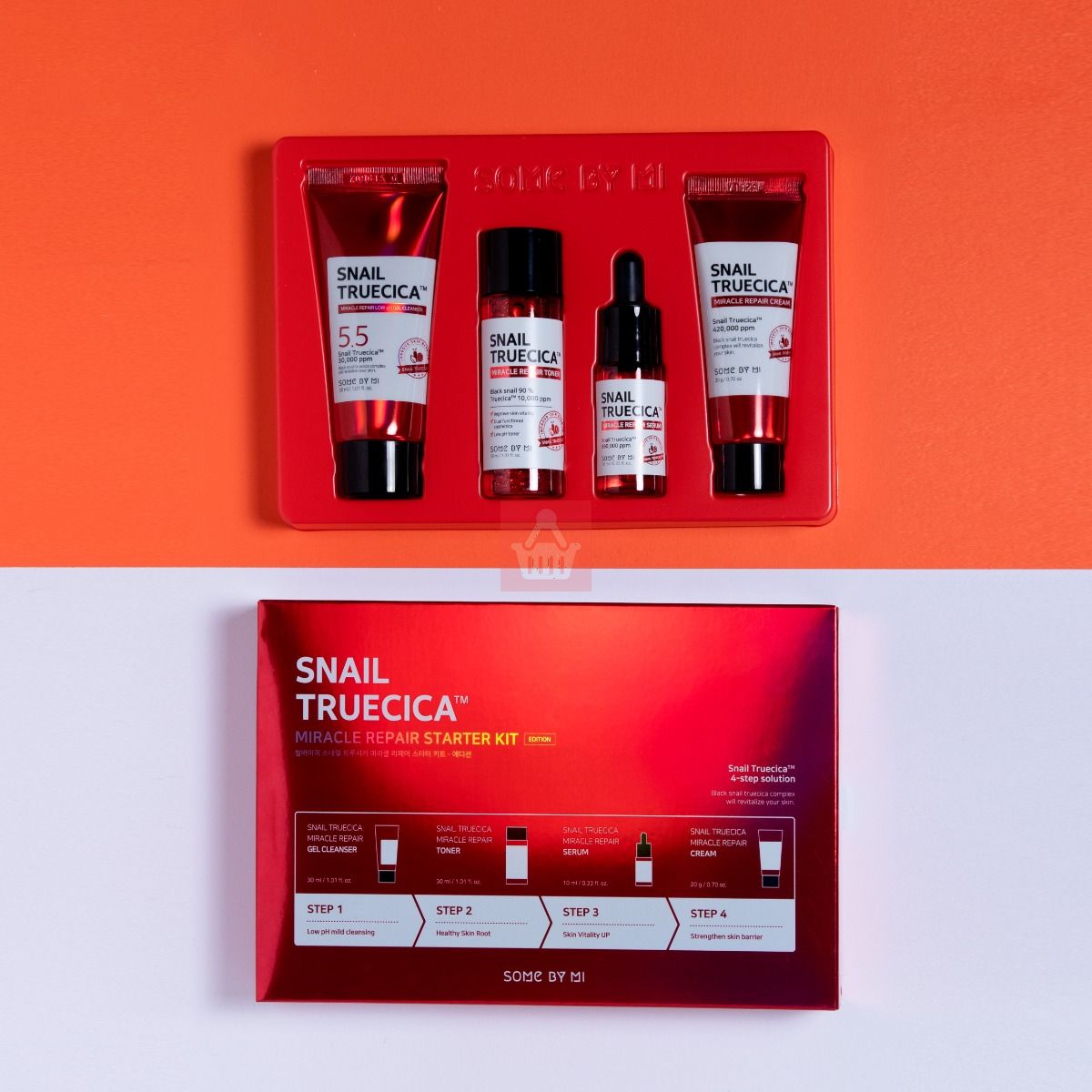 SOME BY MI - Snail Truecica Miracle Repair Starter Kit - Korea Cosmetics BN